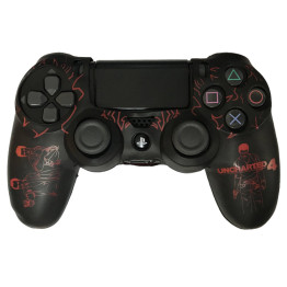 Dualshock 4 Cover - Uncharted 4 - Red